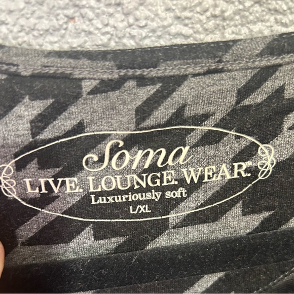 Soma divine Terry angled loungewear size large/xlarge - Picture 7 of 7